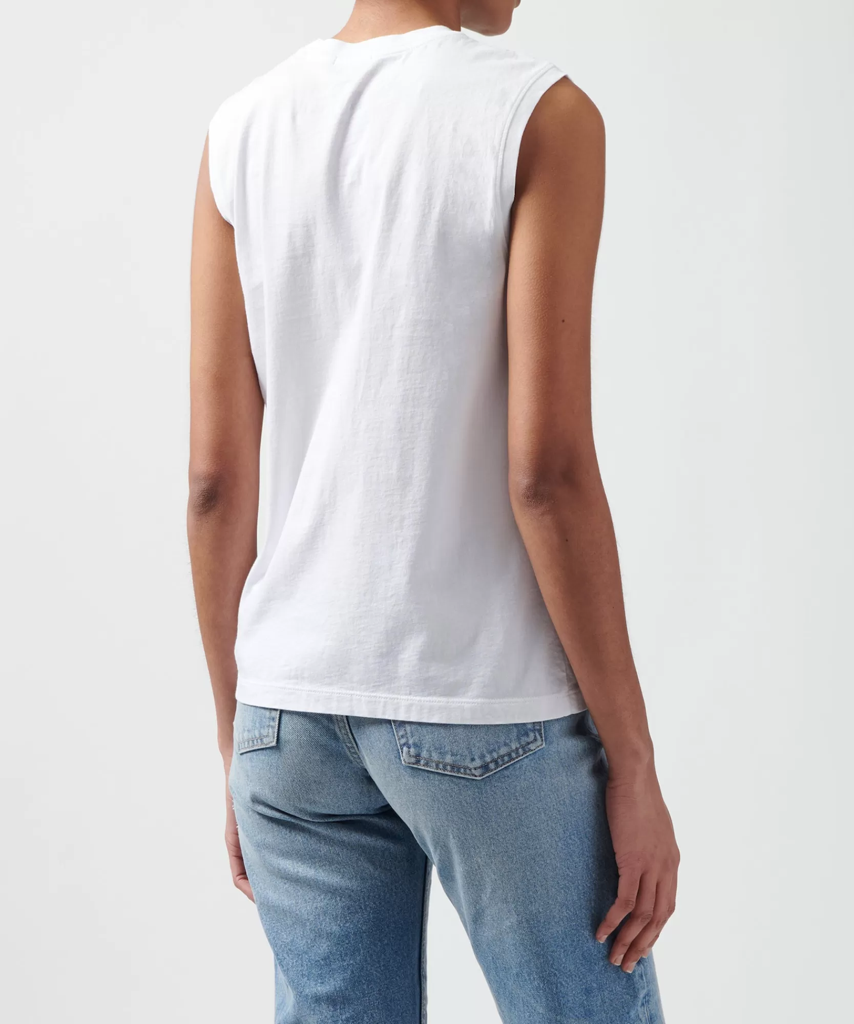 Women ATM Anthony Thomas Melillo Tops & Jersey Shirts | T-Shirts | Classic Jersey Sleeveless Boy Tee -
