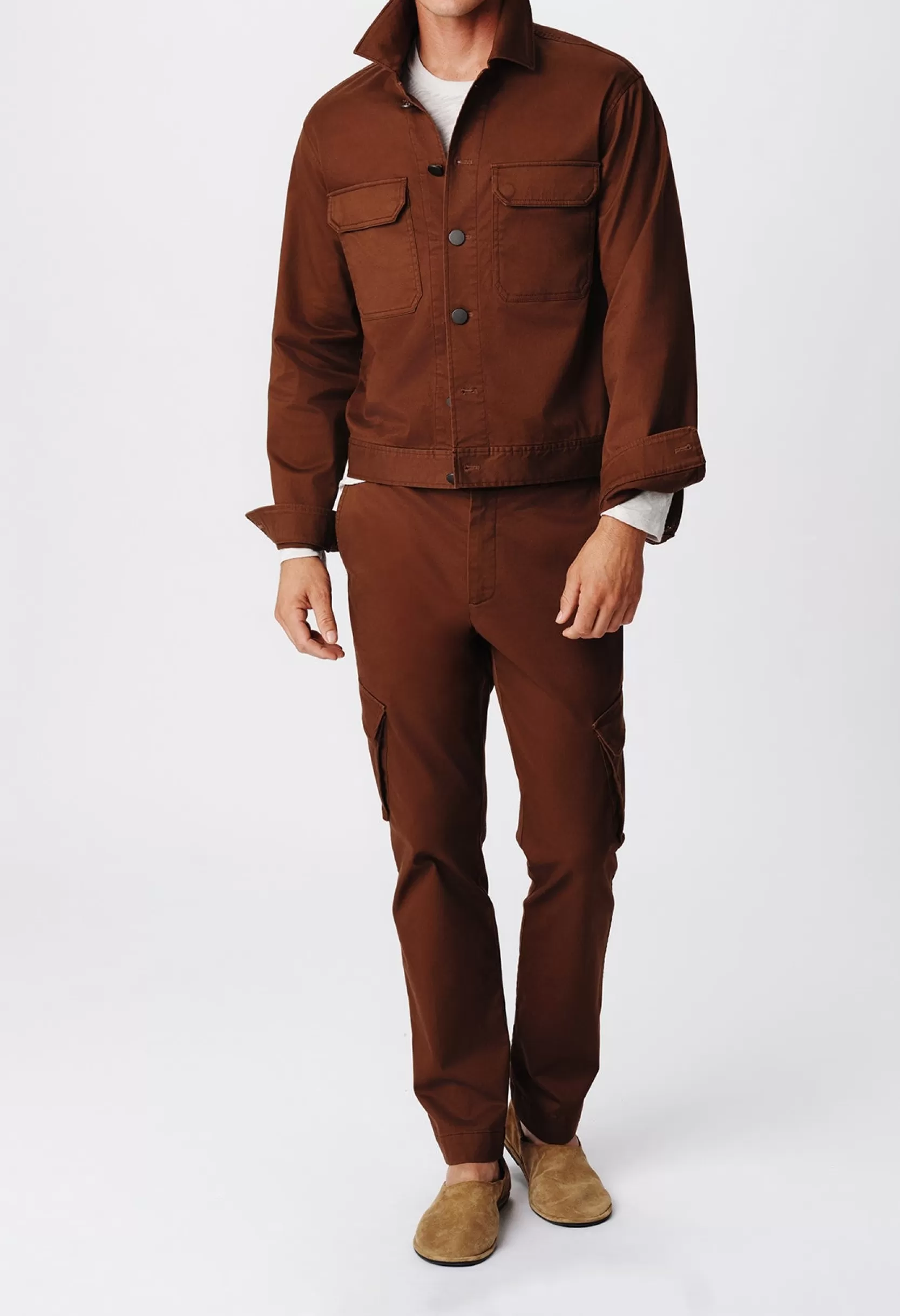 ATM Anthony Thomas Melillo Outerwear & Jackets | Cotton Twill Cargo Pocket Jacket -