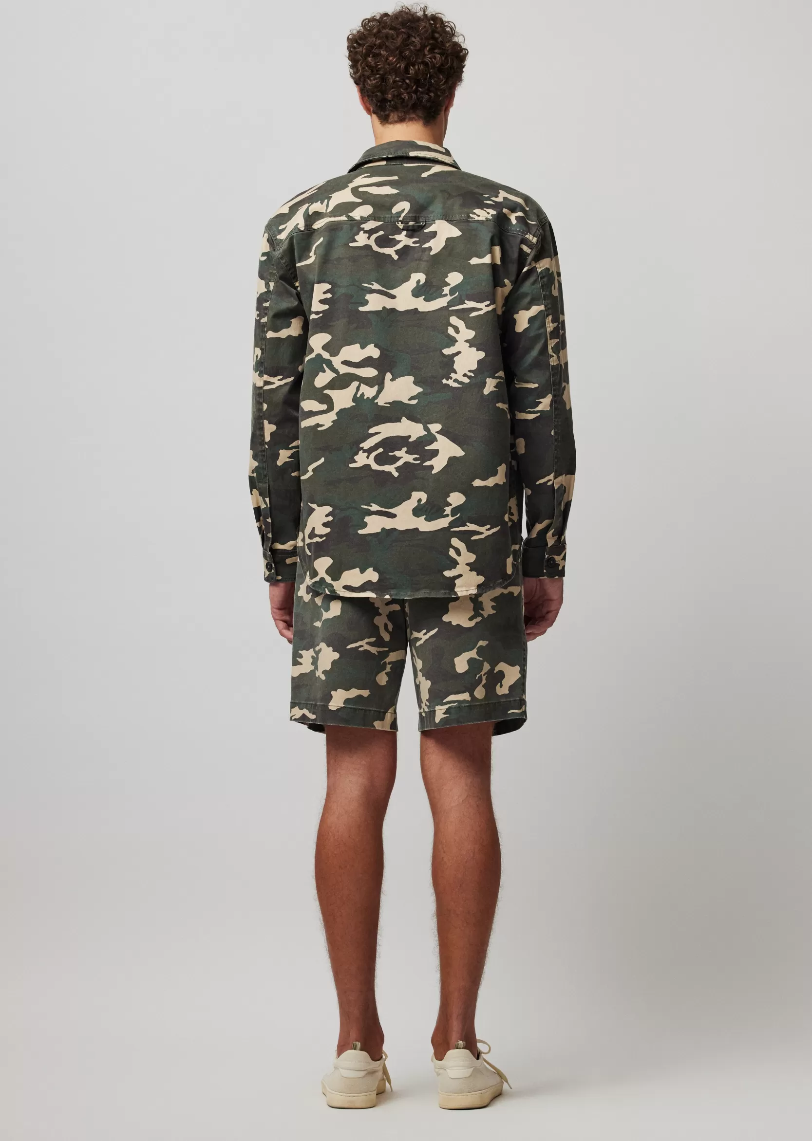 ATM Anthony Thomas Melillo Pants & Bottoms | Cotton Twill With Camo Print Shorts -