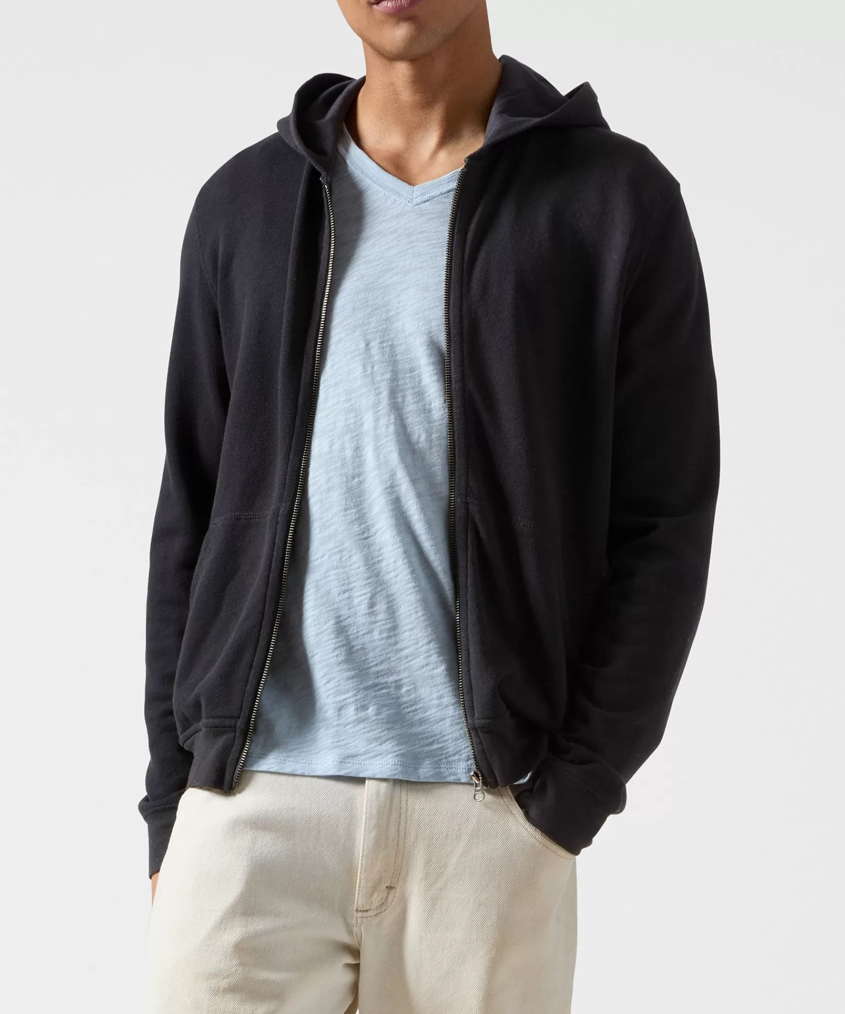 ATM Anthony Thomas Melillo Sweats | French Terry Zip-Up Hoodie -