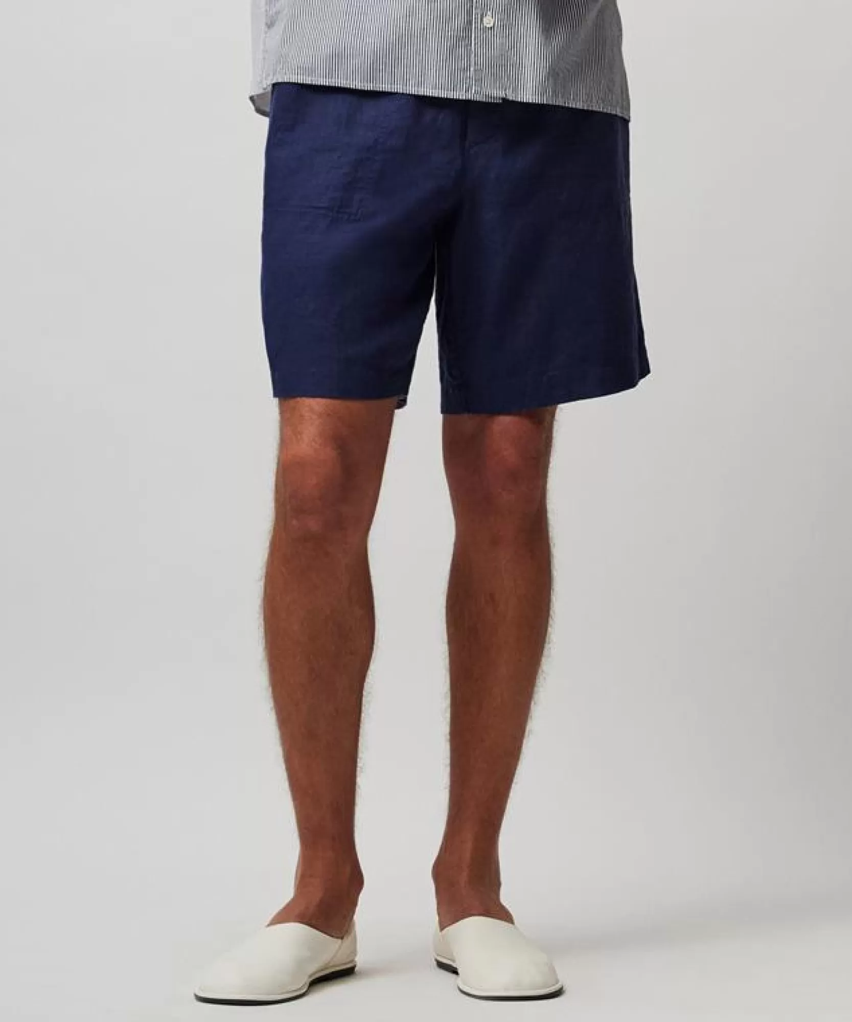 ATM Anthony Thomas Melillo Pants & Bottoms | Linen Pull-On Shorts -