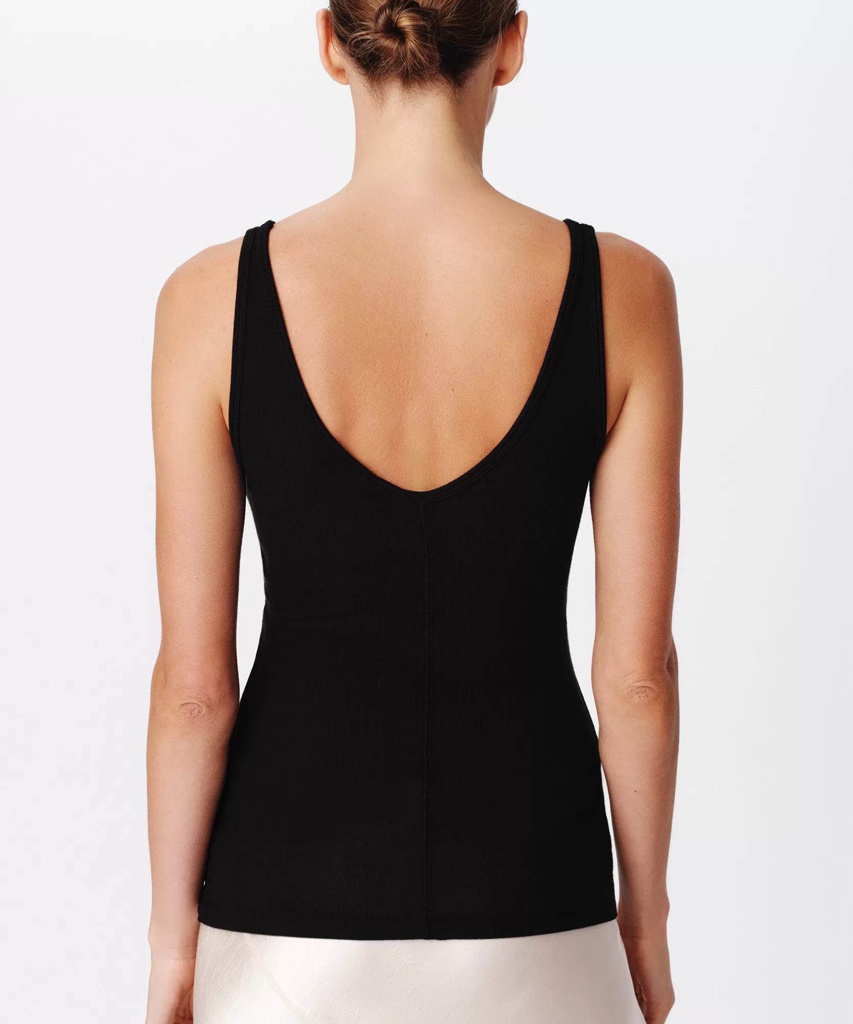 Women ATM Anthony Thomas Melillo Tops & Jersey Shirts | Modal Rib V-Neck Tank -