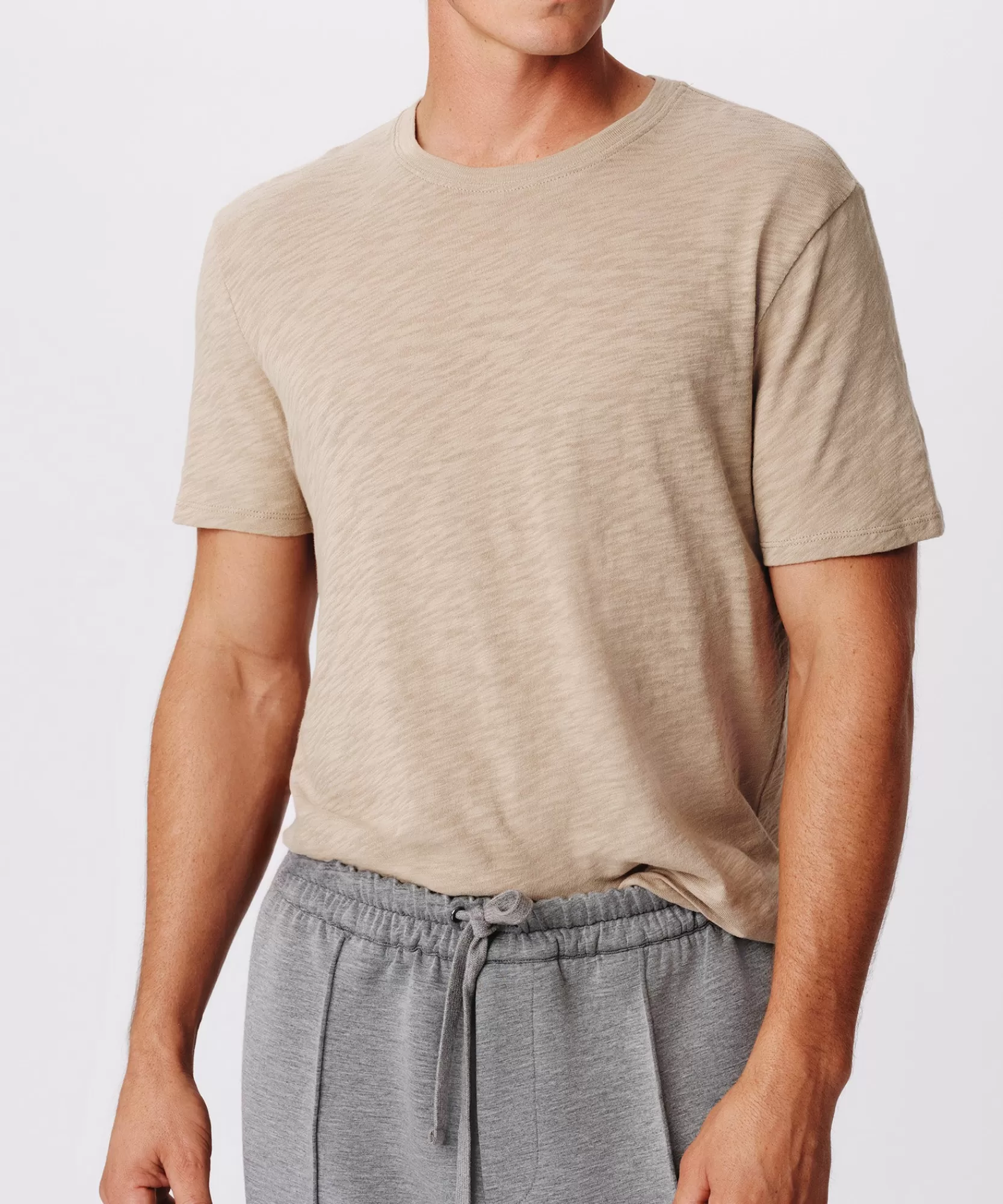 ATM Anthony Thomas Melillo T-Shirts | Slub Jersey Short Sleeve Crew Neck Tee -
