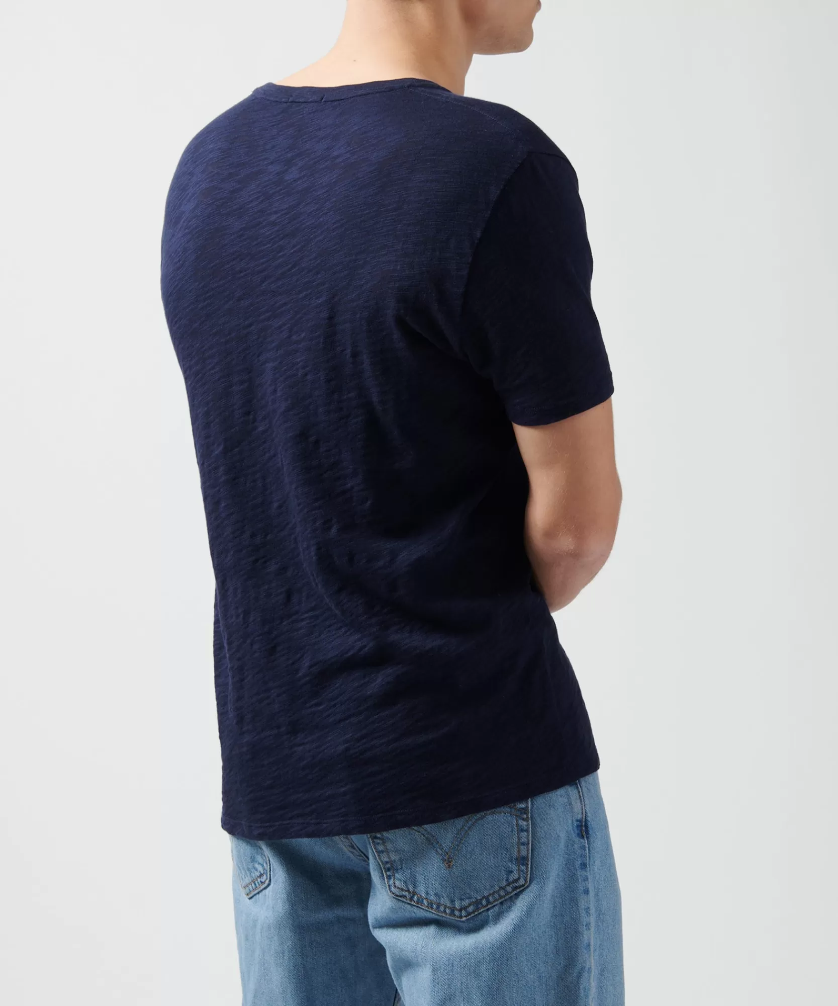 ATM Anthony Thomas Melillo T-Shirts | Slub Jersey V-Neck Tee -