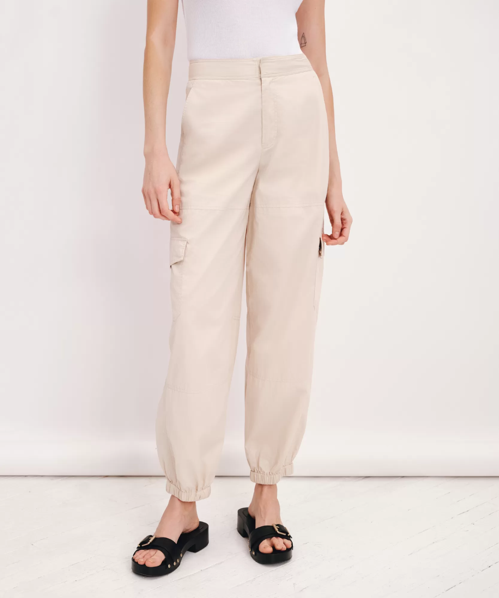 Women ATM Anthony Thomas Melillo Pants & Jumpsuits | Superfine Twill Relaxed Pant -