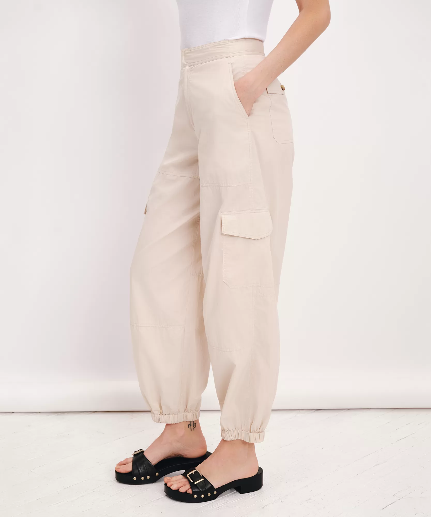 Women ATM Anthony Thomas Melillo Pants & Jumpsuits | Superfine Twill Relaxed Pant -