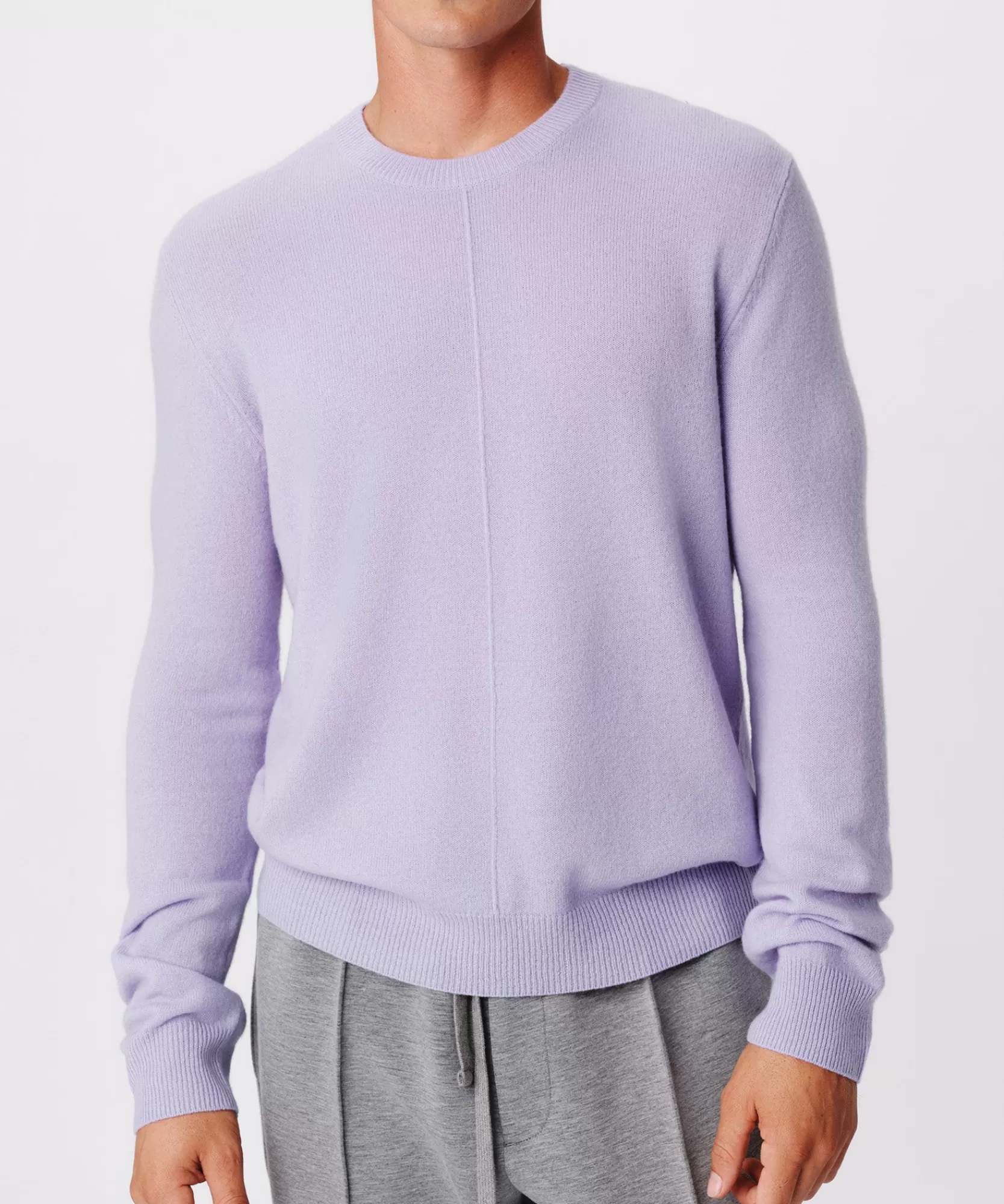ATM Anthony Thomas Melillo Sweats | Sweaters & Cardigans | Wool Cashmere Seamed Crew Neck Sweater -